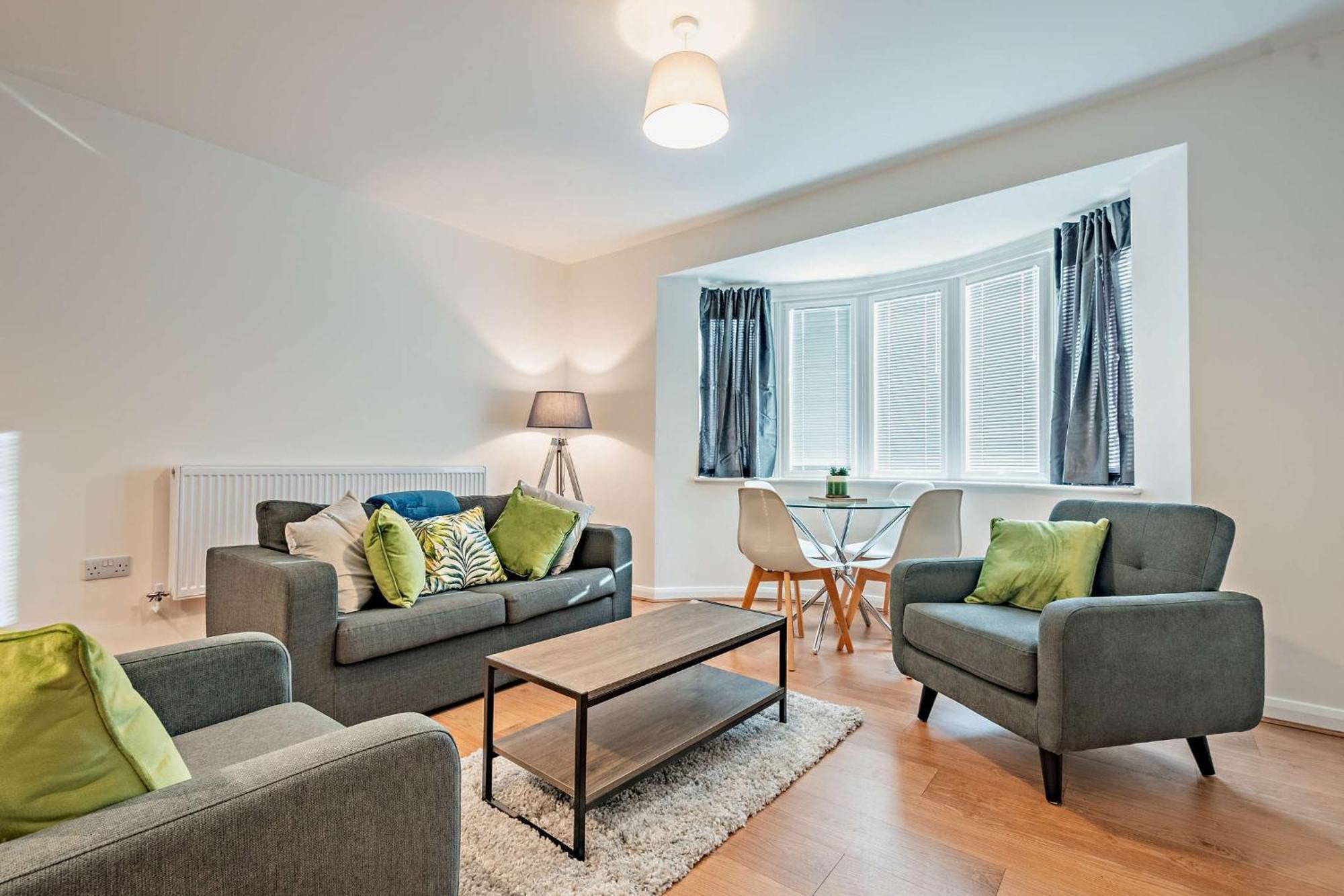 Modern, City Living Apartments- Private Parking Oxford Kamer foto