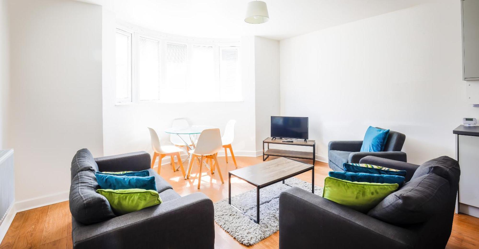 Modern, City Living Apartments- Private Parking Oxford Kamer foto